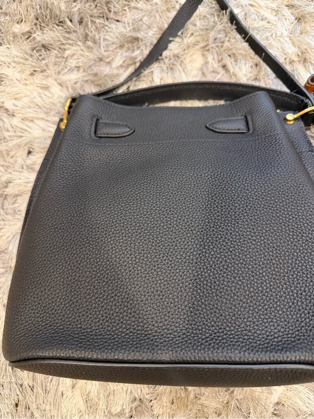 NWOT Mulberry Classic Leather Shoulder Bag in Black, 9x8x5 in - Picture 2 of 5